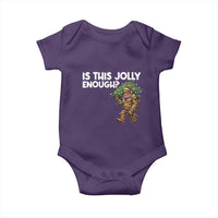 Funny Bigfoot Christmas Baby Onesie Is This Jolly Enough - Wonder Print Shop