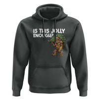 Funny Bigfoot Christmas Hoodie Is This Jolly Enough - Wonder Print Shop