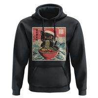 Cat Ramen Christmas Hoodie Japanese Kawaii Retro Cats Manga - Wonder Print Shop
