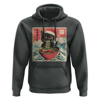 Cat Ramen Christmas Hoodie Japanese Kawaii Retro Cats Manga - Wonder Print Shop
