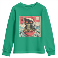 Cat Ramen Christmas Youth Sweatshirt Japanese Kawaii Retro Cats Manga - Wonder Print Shop
