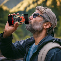 Catzilla Christmas 4 in 1 Can Cooler Tumbler Japanese Cat Lover Kitty - Wonder Print Shop