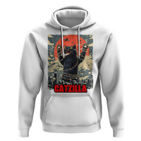 Catzilla Christmas Hoodie Japanese Cat Lover Kitty - Wonder Print Shop