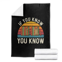 67 Six Seven Book Lover Meme Throw Blanket If You Know You Know - Wonder Print Shop