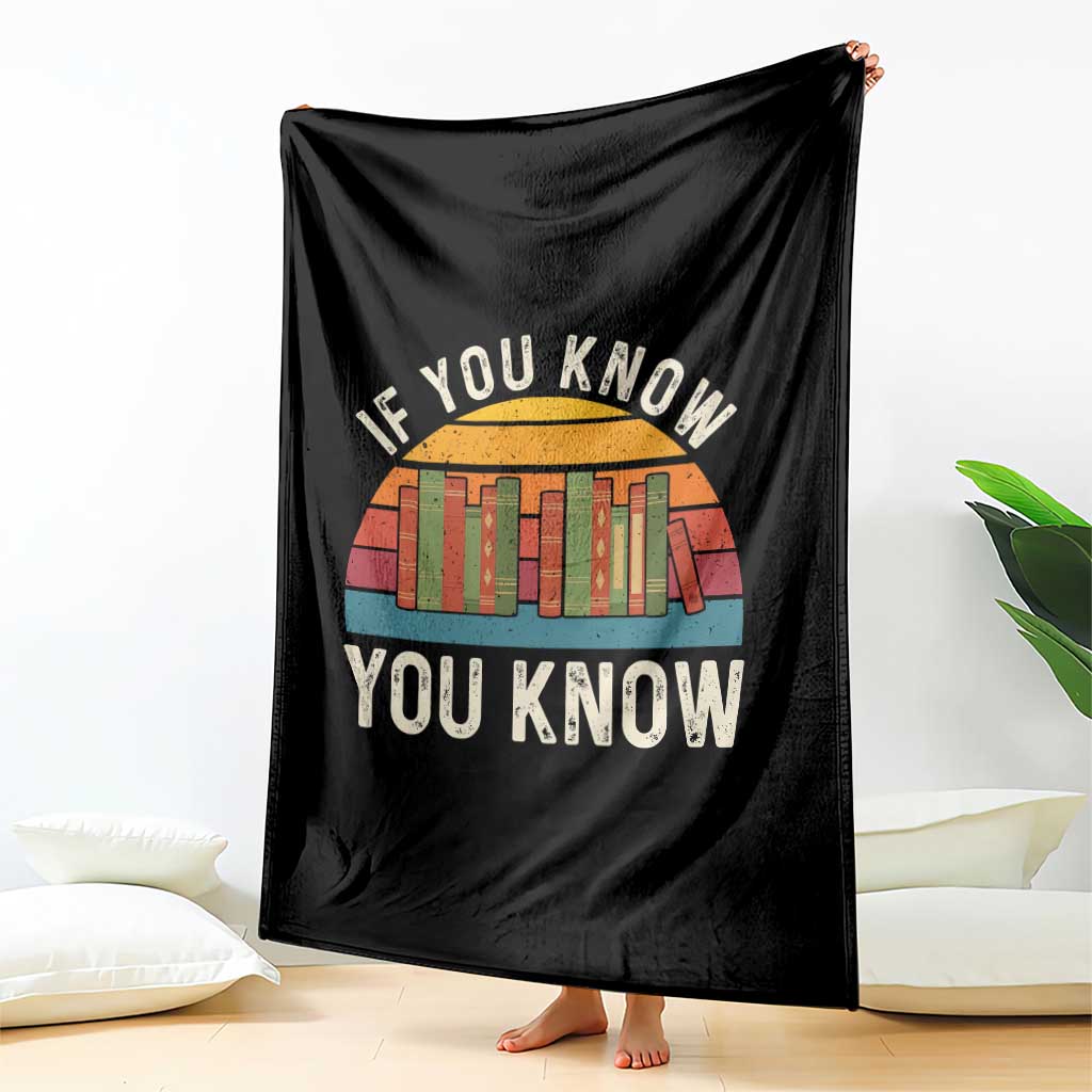 67 Six Seven Book Lover Meme Throw Blanket If You Know You Know - Wonder Print Shop