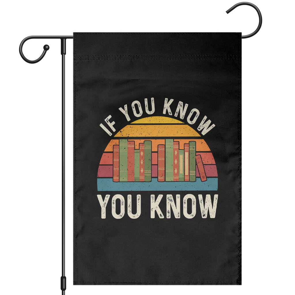67 Six Seven Book Lover Meme Garden Flag If You Know You Know - Wonder Print Shop