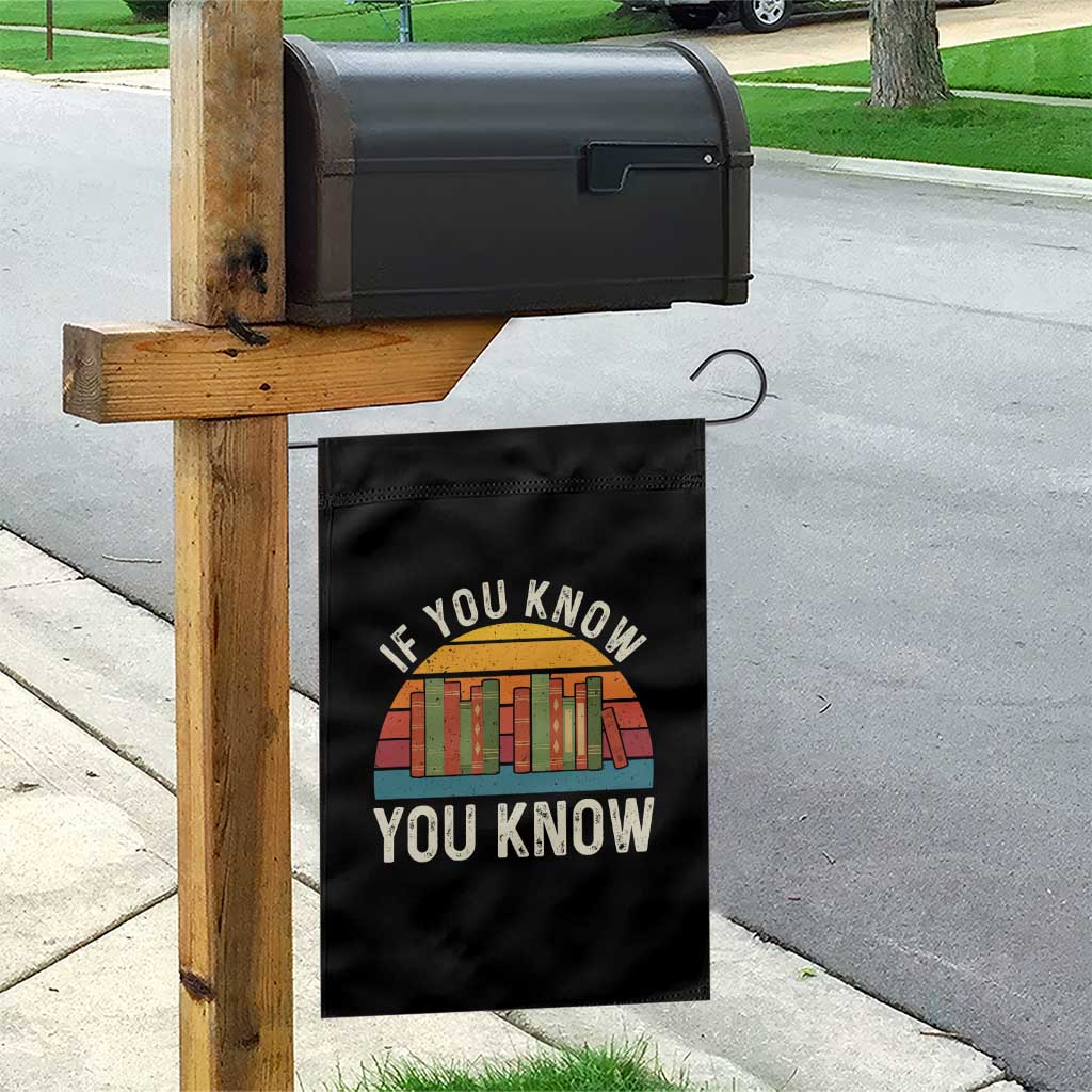 67 Six Seven Book Lover Meme Garden Flag If You Know You Know - Wonder Print Shop