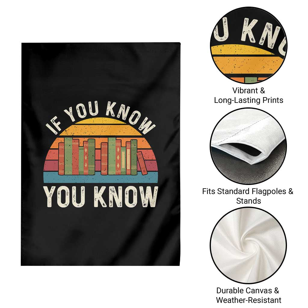 67 Six Seven Book Lover Meme Garden Flag If You Know You Know - Wonder Print Shop