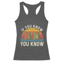 67 Six Seven Book Lover Meme Racerback Tank Top If You Know You Know - Wonder Print Shop