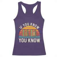67 Six Seven Book Lover Meme Racerback Tank Top If You Know You Know - Wonder Print Shop