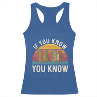 67 Six Seven Book Lover Meme Racerback Tank Top If You Know You Know - Wonder Print Shop