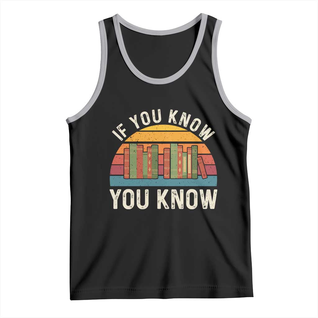 67 Six Seven Book Lover Meme Tank Top If You Know You Know - Wonder Print Shop