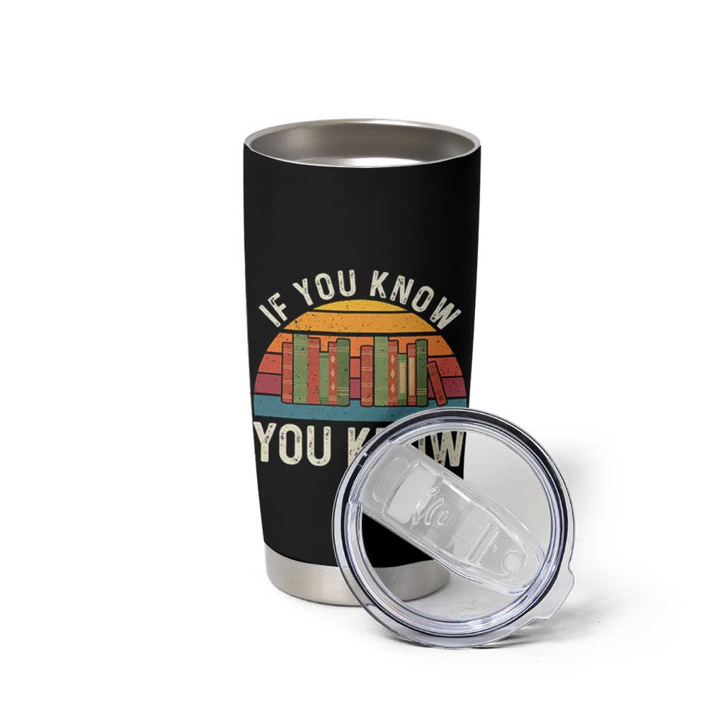 67 Six Seven Book Lover Meme Tumbler Cup If You Know You Know - Wonder Print Shop