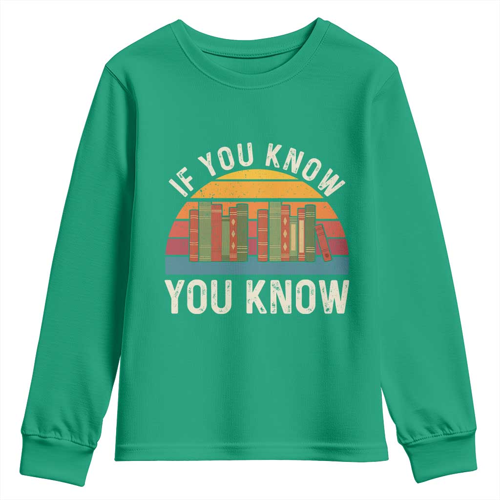 67 Six Seven Book Lover Meme Youth Sweatshirt If You Know You Know - Wonder Print Shop