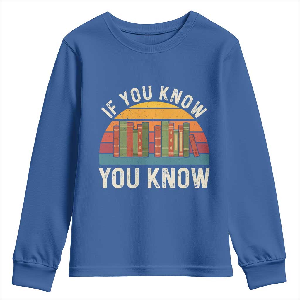 67 Six Seven Book Lover Meme Youth Sweatshirt If You Know You Know - Wonder Print Shop