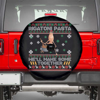 Marcus The Worm Christmas Meme Spare Tire Cover Rigatoni Pasta We Will Make Some Together - Wonder Print Shop