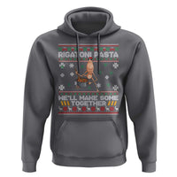 Marcus The Worm Christmas Meme Hoodie Rigatoni Pasta We Will Make Some Together - Wonder Print Shop