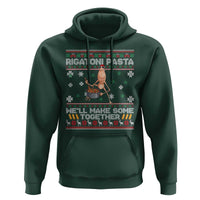 Marcus The Worm Christmas Meme Hoodie Rigatoni Pasta We Will Make Some Together - Wonder Print Shop