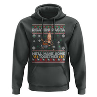 Marcus The Worm Christmas Meme Hoodie Rigatoni Pasta We Will Make Some Together - Wonder Print Shop