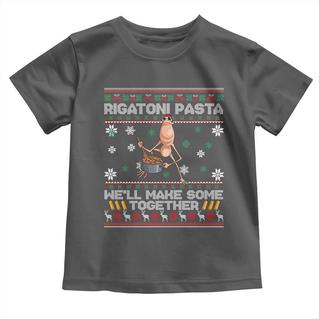 Marcus The Worm Christmas Meme Toddler T Shirt Rigatoni Pasta We Will Make Some Together - Wonder Print Shop
