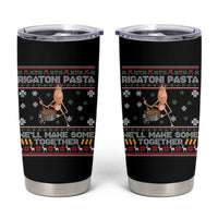 Marcus The Worm Christmas Meme Tumbler Cup Rigatoni Pasta We Will Make Some Together - Wonder Print Shop