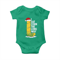 I Eat Corn The Long Way Baby Onesie Funny Corn Adult Humor Christmas - Wonder Print Shop