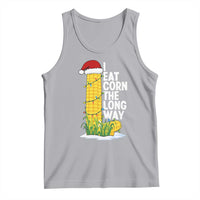 I Eat Corn The Long Way Tank Top Funny Corn Adult Humor Christmas - Wonder Print Shop