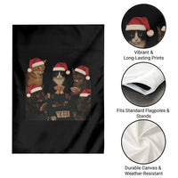Poker Cats Christmas Meme Shirt Garden Flag Funny Gambling Cat - Wonder Print Shop