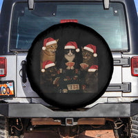 Poker Cats Christmas Meme Shirt Spare Tire Cover Funny Gambling Cat - Wonder Print Shop