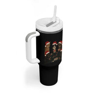 Poker Cats Christmas Meme Shirt Tumbler With Handle Funny Gambling Cat - Wonder Print Shop