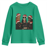 Poker Cats Christmas Meme Shirt Youth Sweatshirt Funny Gambling Cat - Wonder Print Shop