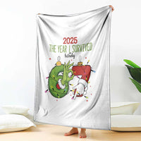 The Year I Survived 67 Six Seven Christmas Meme Throw Blanket - Wonder Print Shop