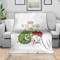 The Year I Survived 67 Six Seven Christmas Meme Throw Blanket - Wonder Print Shop
