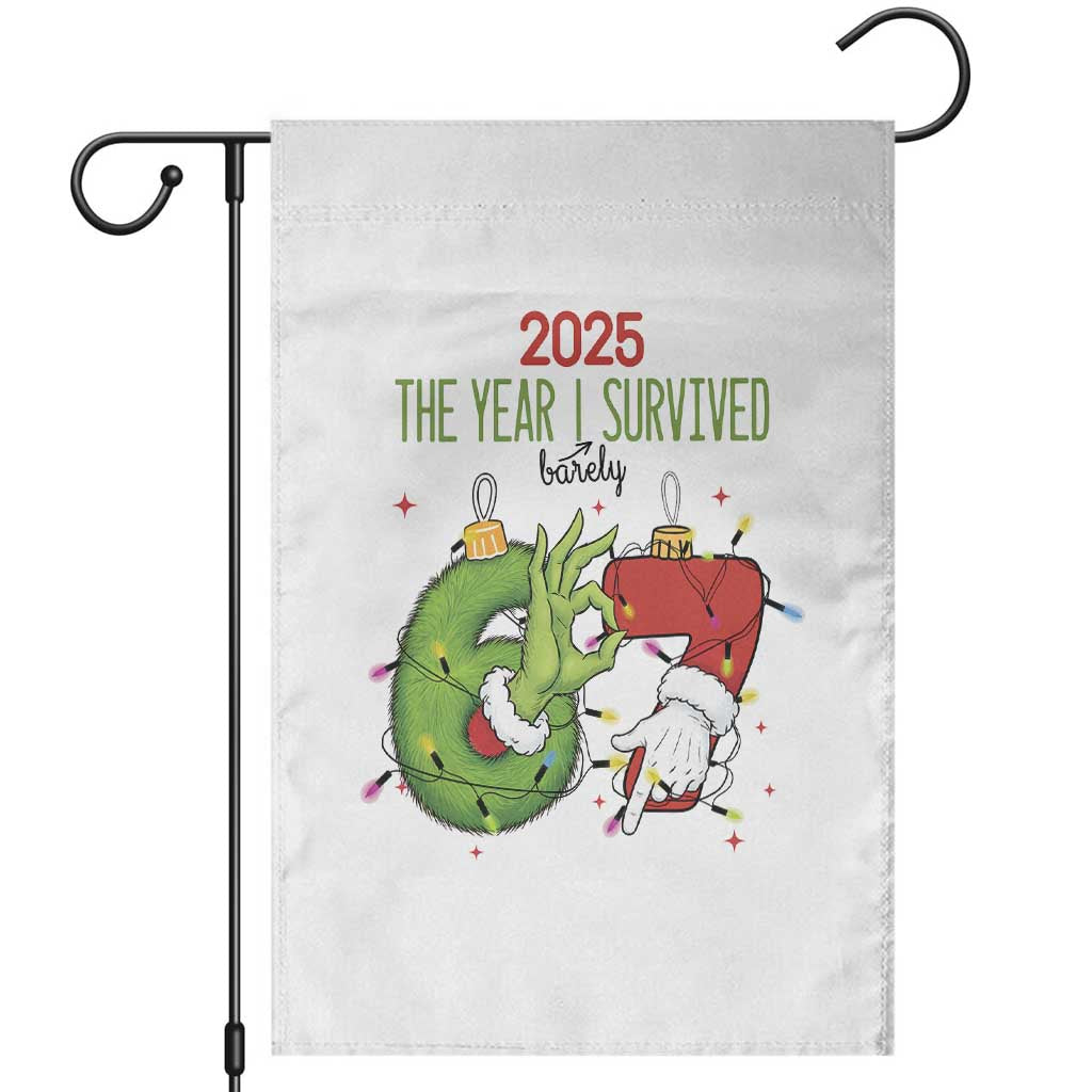 The Year I Survived 67 Six Seven Christmas Meme Garden Flag - Wonder Print Shop