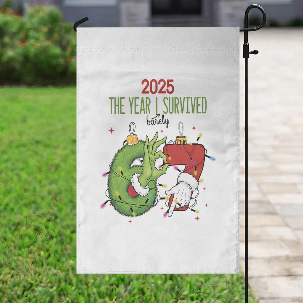 The Year I Survived 67 Six Seven Christmas Meme Garden Flag - Wonder Print Shop