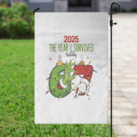 The Year I Survived 67 Six Seven Christmas Meme Garden Flag - Wonder Print Shop