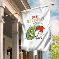 The Year I Survived 67 Six Seven Christmas Meme Garden Flag - Wonder Print Shop