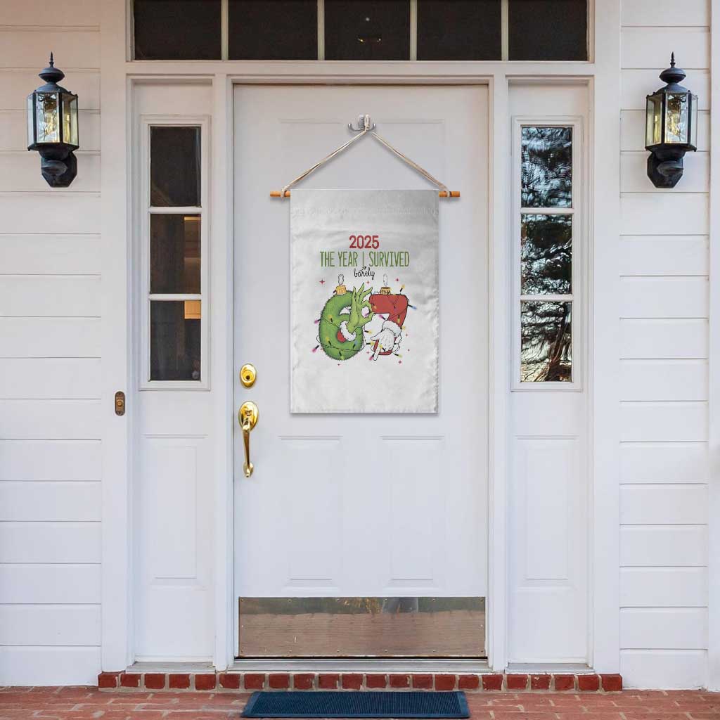 The Year I Survived 67 Six Seven Christmas Meme Garden Flag - Wonder Print Shop