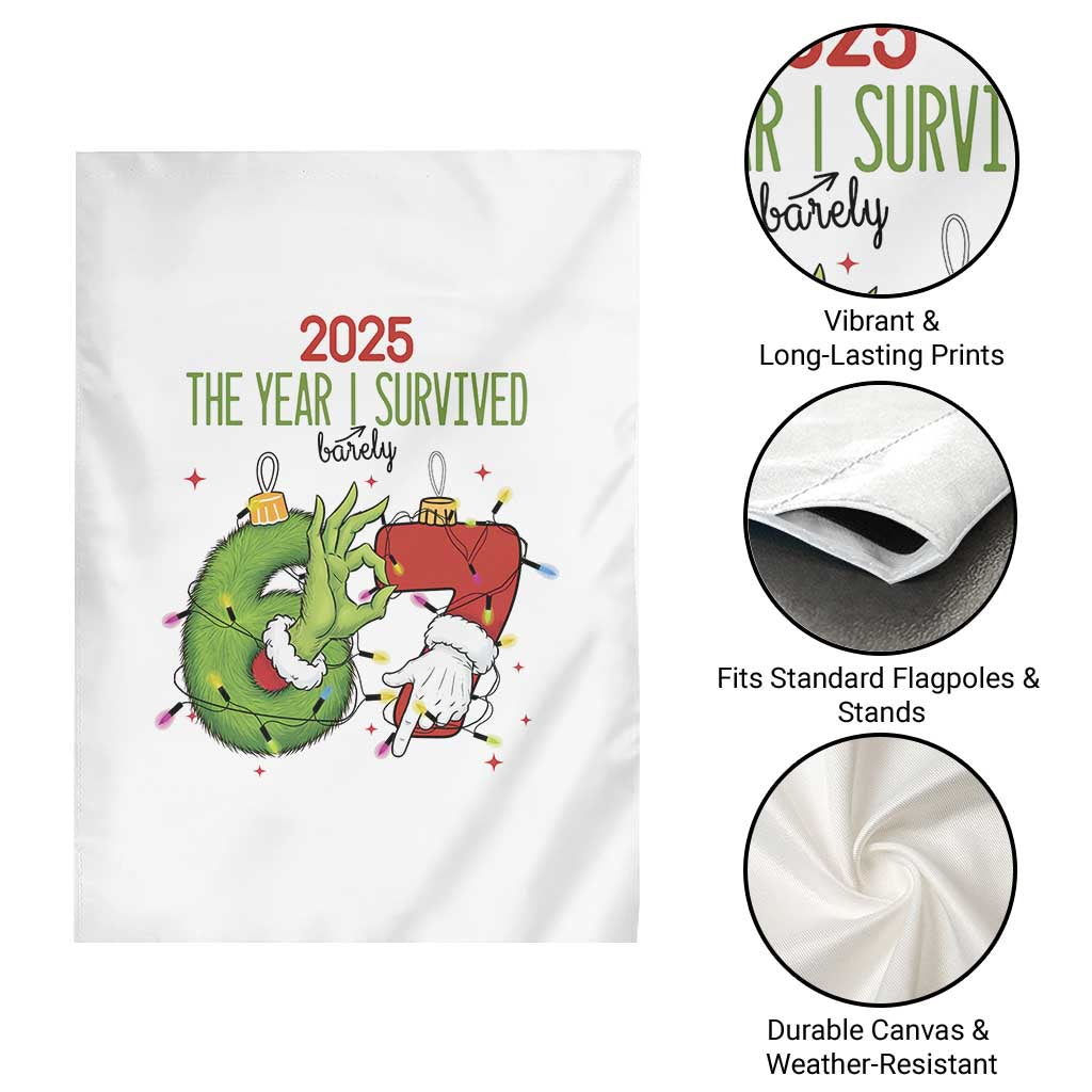 The Year I Survived 67 Six Seven Christmas Meme Garden Flag - Wonder Print Shop