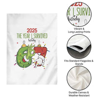 The Year I Survived 67 Six Seven Christmas Meme Garden Flag - Wonder Print Shop