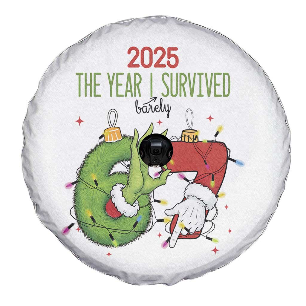 The Year I Survived 67 Six Seven Christmas Meme Spare Tire Cover - Wonder Print Shop