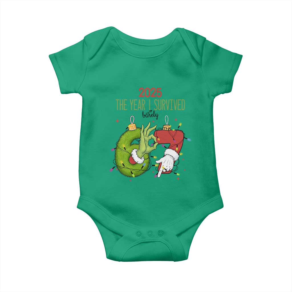 The Year I Survived 67 Six Seven Christmas Meme Baby Onesie - Wonder Print Shop