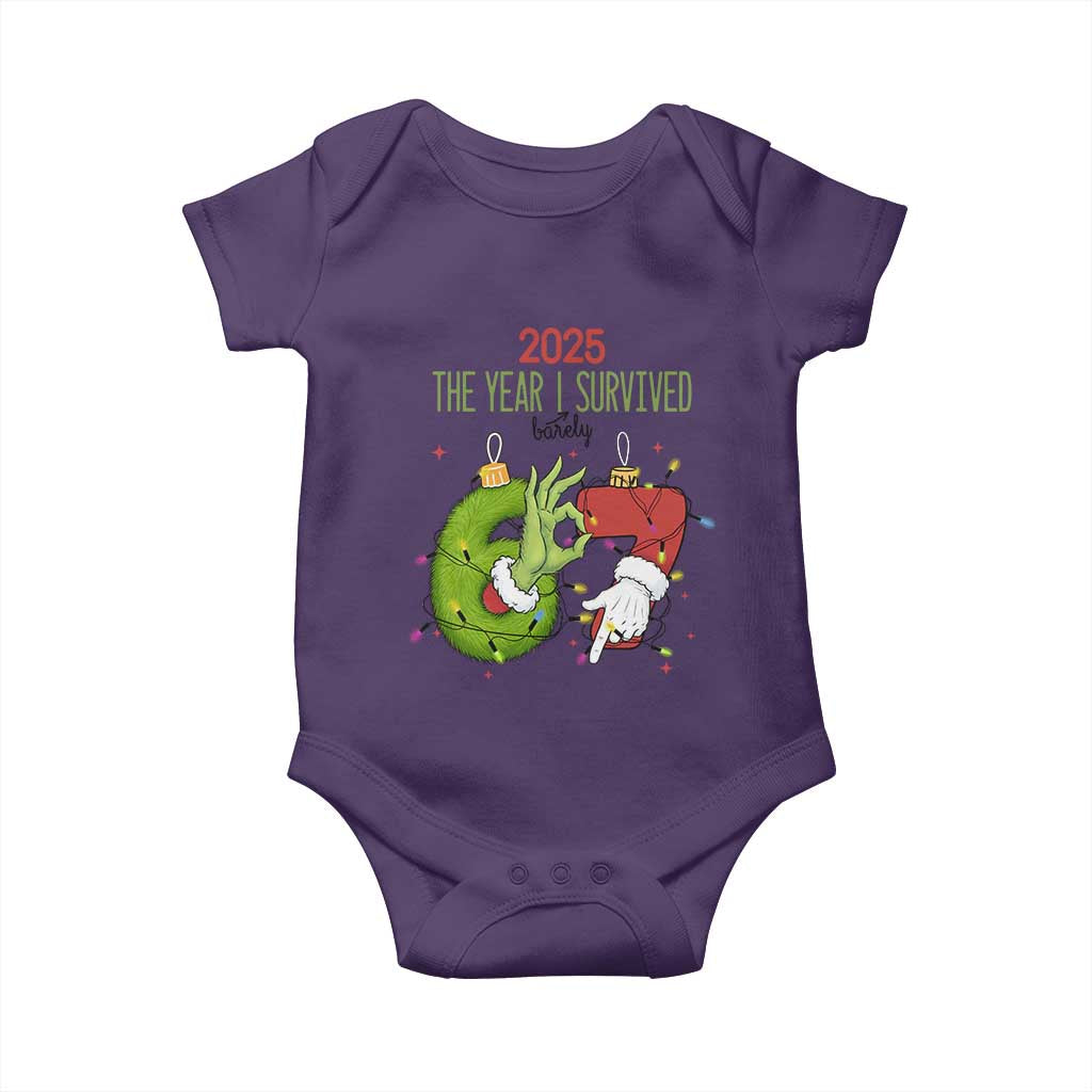 The Year I Survived 67 Six Seven Christmas Meme Baby Onesie - Wonder Print Shop