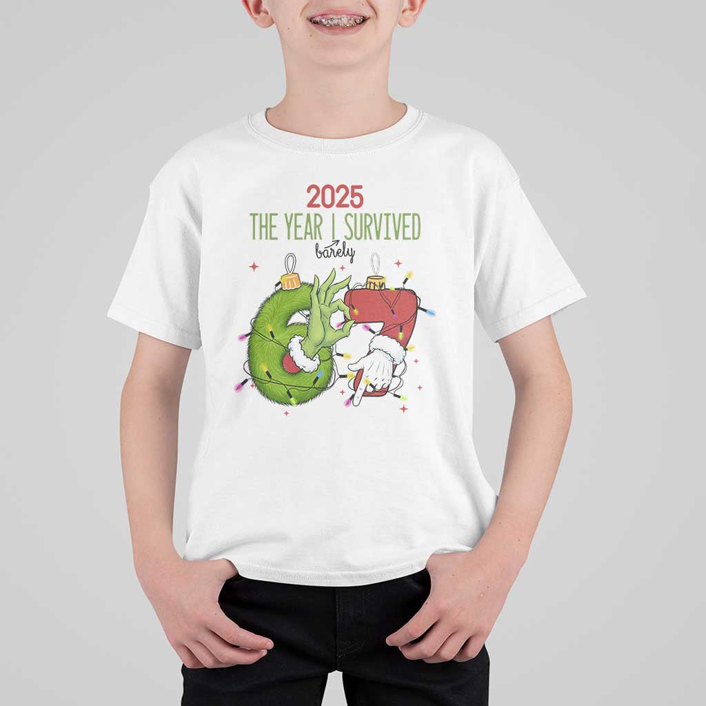 The Year I Survived 67 Six Seven Christmas Meme T Shirt For Kid - Wonder Print Shop