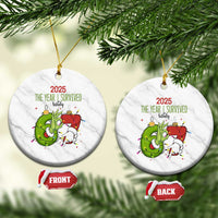 The Year I Survived 67 Six Seven Christmas Meme Ceramic Ornament - Wonder Print Shop