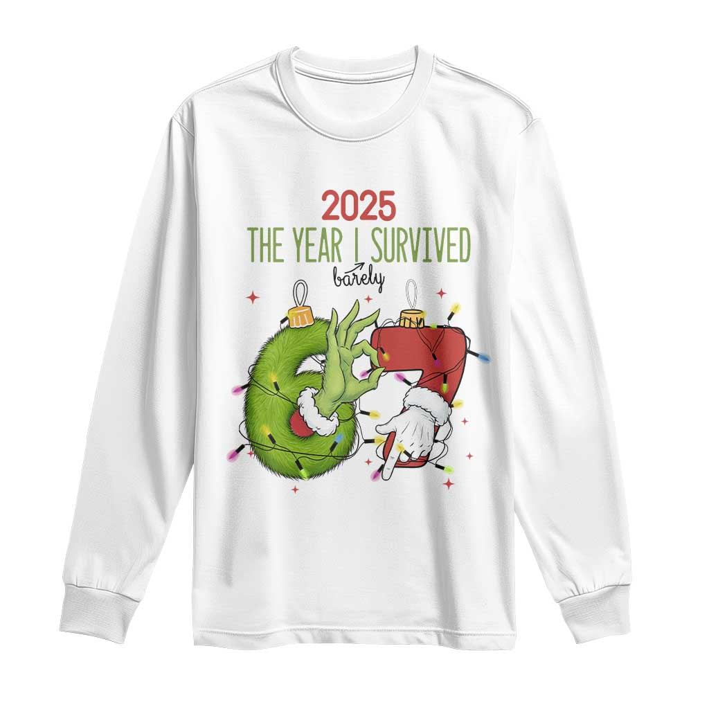The Year I Survived 67 Six Seven Christmas Meme Long Sleeve Shirt - Wonder Print Shop