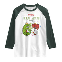 The Year I Survived 67 Six Seven Christmas Meme Raglan Shirt - Wonder Print Shop