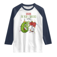 The Year I Survived 67 Six Seven Christmas Meme Raglan Shirt - Wonder Print Shop