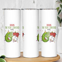 The Year I Survived 67 Six Seven Christmas Meme Skinny Tumbler - Wonder Print Shop