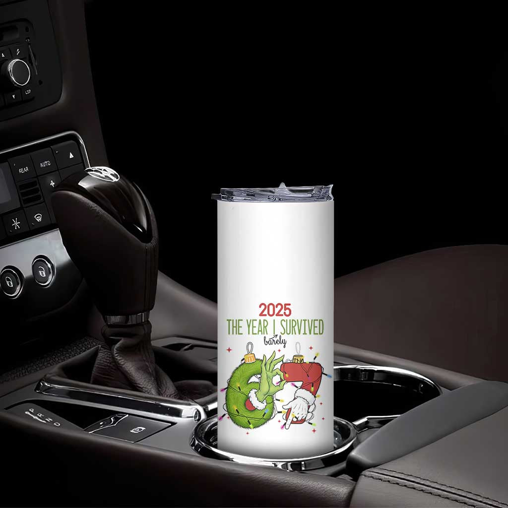 The Year I Survived 67 Six Seven Christmas Meme Skinny Tumbler - Wonder Print Shop
